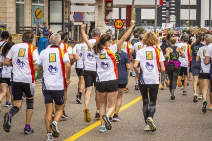 Récord de atletas participando en la Carrera verde