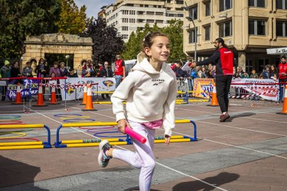 Los escolares compitieron y disfrutaron con las pruebas