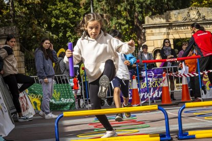 Los escolares compitieron y disfrutaron con las pruebas