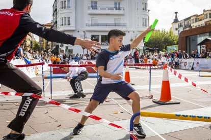 Los escolares compitieron y disfrutaron con las pruebas