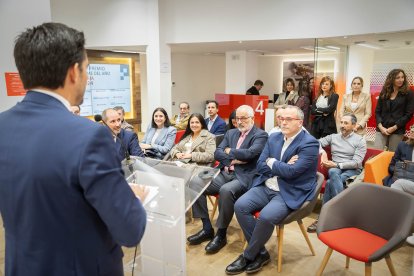 Acto de entrega del Premio Pyme del año en Soria