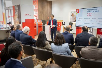 Acto de entrega del Premio Pyme del año en Soria