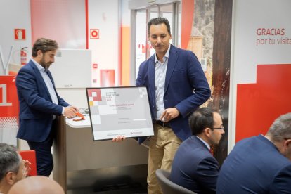 Acto de entrega del Premio Pyme del año en Soria