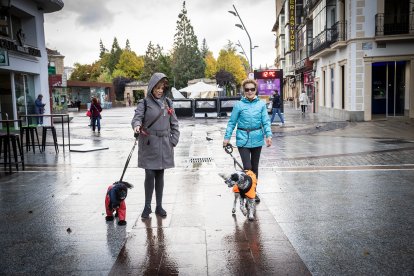 El temporal provoca fuertes rachas de viento y lluvia.