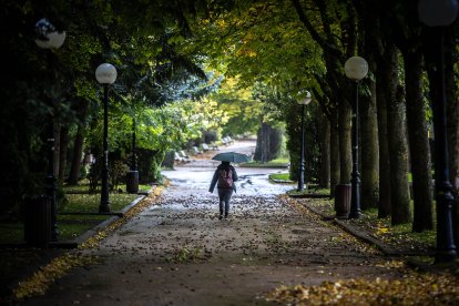 El temporal provoca fuertes rachas de viento y lluvia.