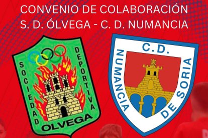 Numancia y Ölvega han llegado a un acuerdo de colaboración sobre el fútbol formativo.