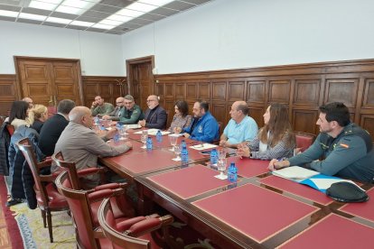 Reunión de coordinación de seguridad ante la campaña micológica en Soria.