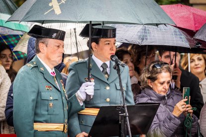 Celebración del día de la Virgen del Pilar Día y el día de la Hispanidad.