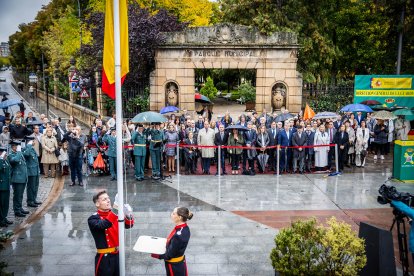 Celebración del día de la Virgen del Pilar Día y el día de la Hispanidad.