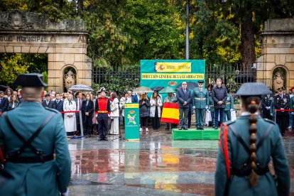 Celebración del día de la Virgen del Pilar Día y el día de la Hispanidad.