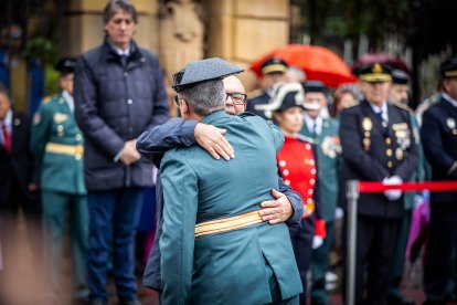 Celebración del día de la Virgen del Pilar Día y el día de la Hispanidad.