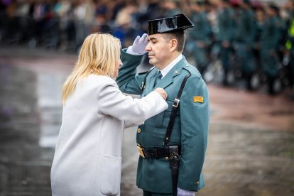 Celebración del día de la Virgen del Pilar Día y el día de la Hispanidad.