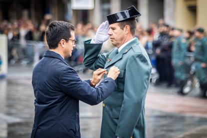 Celebración del día de la Virgen del Pilar Día y el día de la Hispanidad.