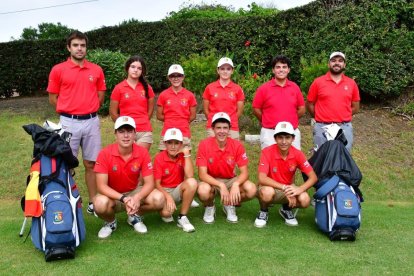 Equipo de Castilla y León en la competición.