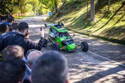 Alberto Gómez fue el más rápido en completar la prueba al volante de su monoplaza.