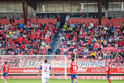 Poco premio para un Numancia que dispuso de más y mejores ocasiones que el rival.