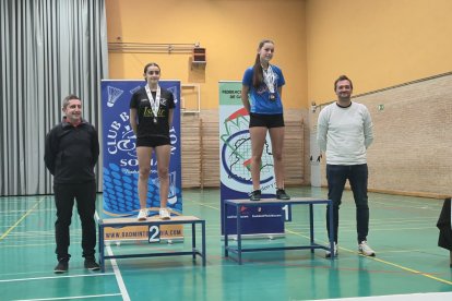 Jimena Ayllón subió dos veces al cajón del campeonato.