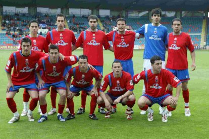 Once inicial del Numancia hace 16 años en Salamanca.