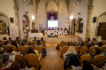 El acto llenó el Aula Magna Tirso de Molina