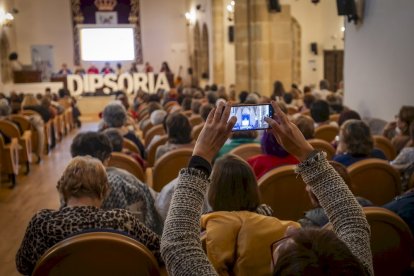 El acto llenó el Aula Magna Tirso de Molina