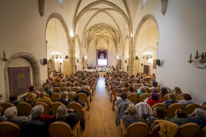 El acto llenó el Aula Magna Tirso de Molina