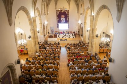 El acto llenó el Aula Magna Tirso de Molina