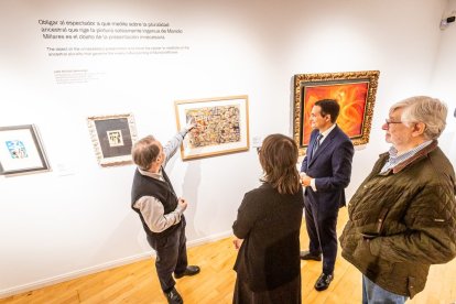 Las obras pueden contemplarse en el Centro Cultural Gaya Nuño