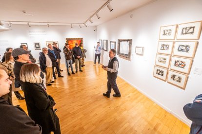 Las obras pueden contemplarse en el Centro Cultural Gaya Nuño