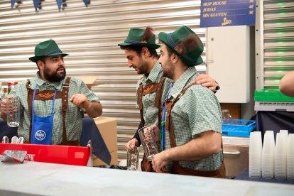 El Oktoberfest ha tenido como escenario la multipista cubierta de Golmayo.