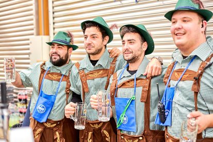 El Oktoberfest ha tenido como escenario la multipista cubierta de Golmayo.