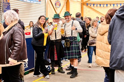 El Oktoberfest ha tenido como escenario la multipista cubierta de Golmayo.