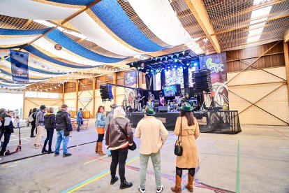 El Oktoberfest ha tenido como escenario la multipista cubierta de Golmayo.