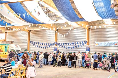 El Oktoberfest ha tenido como escenario la multipista cubierta de Golmayo.