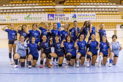 El C.V. Río Duero femenino prepara el derbi y el inicio liguero del domingo.