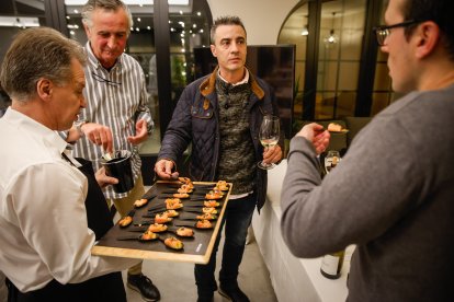 Bodega del Abad invitó a una cata y un cóctel en Soria