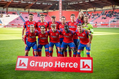 El Numancia se mantiene líder con un gol de Bonilla.