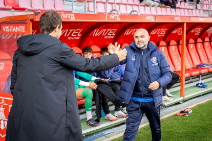 El Numancia se mantiene líder con un gol de Bonilla.