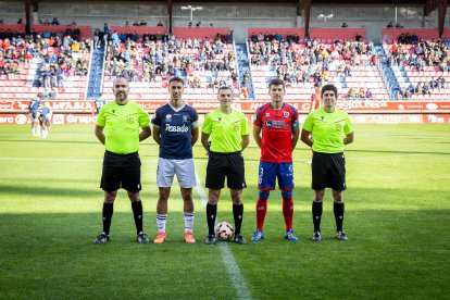 El Numancia se mantiene líder con un gol de Bonilla.