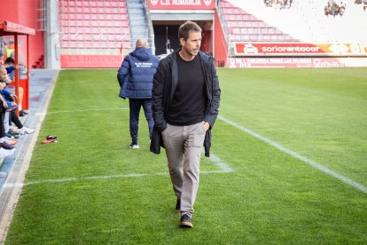 El Numancia se mantiene líder con un gol de Bonilla.