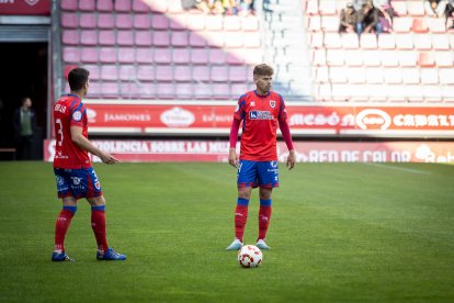 El Numancia se mantiene líder con un gol de Bonilla.