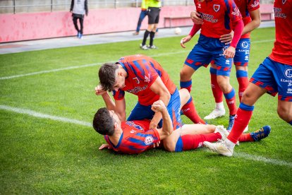 El Numancia se mantiene líder con un gol de Bonilla.