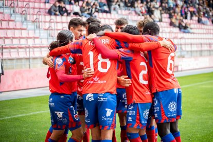 El Numancia se mantiene líder con un gol de Bonilla.