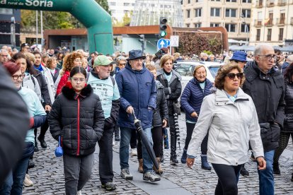 Los sorianos se han volcado con la marcha.