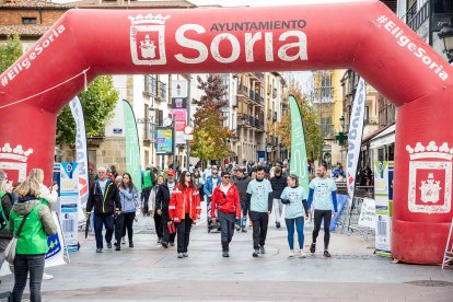 Los sorianos se han volcado con la marcha.