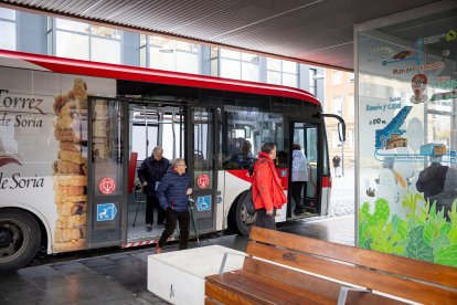 El autobús urbano funcionó sin incidencias ayer en la capital.