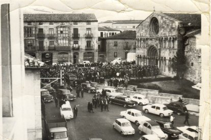 Entierro en Santo Domingo de Dª Eustaquia Esteban en 1967