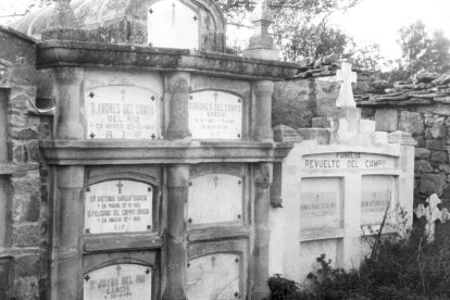 Cementerio de Villar del Ala en 1990