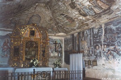 Ermita en el cementerio de Ágreda