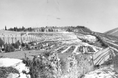 Obras en el cementerio