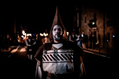 El pueblo de Garray se sumergió en la oscuridad